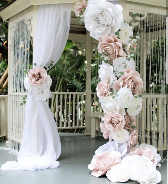 5 Ideas para decorar tu matrimonio con los "Moldes Florales" de Matrimonio.com.co 2