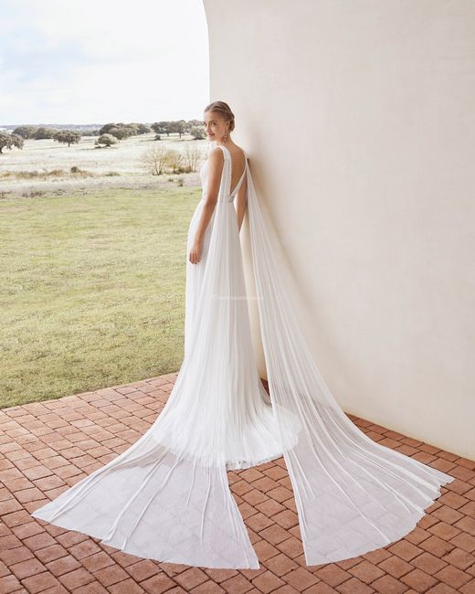 ¿Te pondrías este vestido de novia RECTO en tu matrimonio? 2