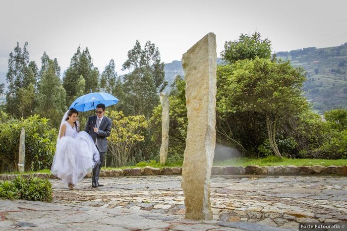 ¿Qué harías si llueve justo en el momento de tu matrimonio? 1