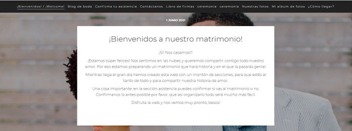 Paso a paso para crear tu Web de Matrimonio 👇📱 3