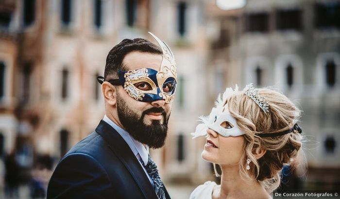 Máscaras Venecianas para tu sesión de fotos 🎭 1