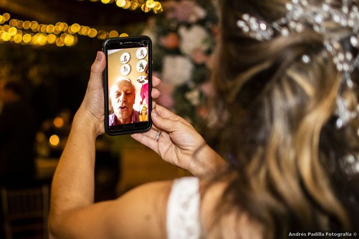 ¿Harías videollamada con alguien el día de tu matrimonio? 1