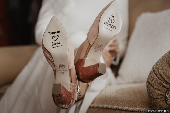 ¿Personalizarías tus zapatos de novia? 1