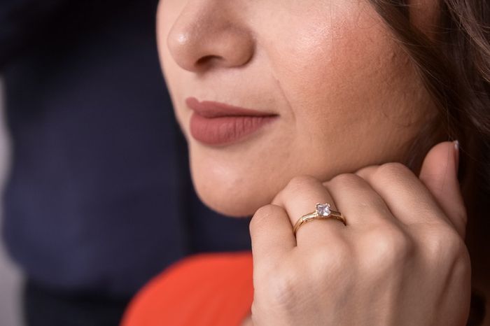 ¿Tienes algún selfie con tu anillo de compromiso? Muéstranosla 💍 1
