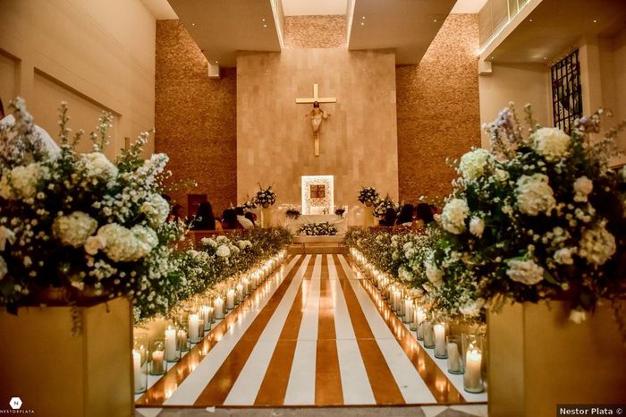 Camino al altar: ¿Con flores y velas? 1
