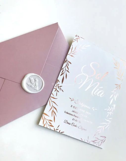 INSPIRACIÓN TARJETAS DE INVITACIÓN: ¿cuál te gusta más? 1