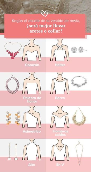 Según el escote de tu vestido: ¿Qué accesorios vas a llevar? 1