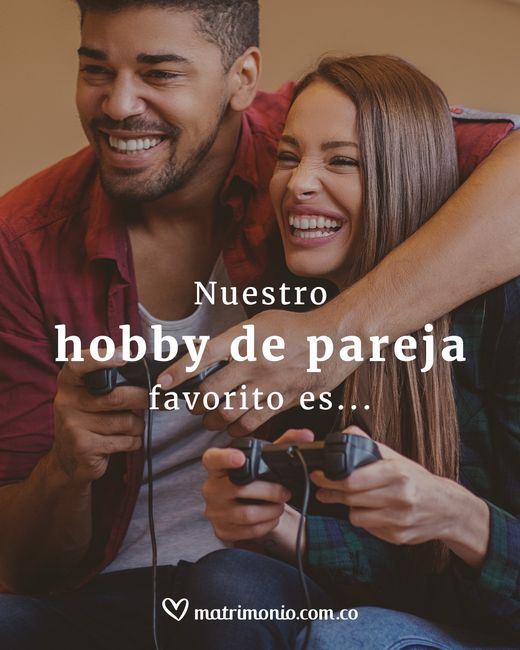 ¿Cuál es su hobby favorito en pareja? 1