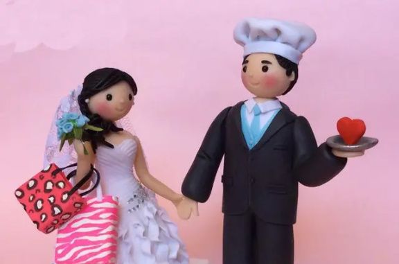 8 muñequitos para el pastel de matrimonio: ¿Cuál pega más con ustedes? 5