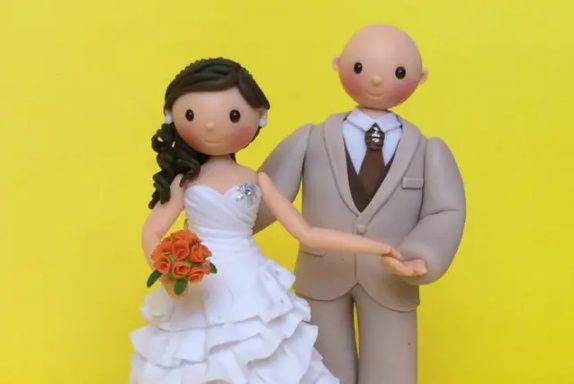 8 muñequitos para el pastel de matrimonio: ¿Cuál pega más con ustedes? 8