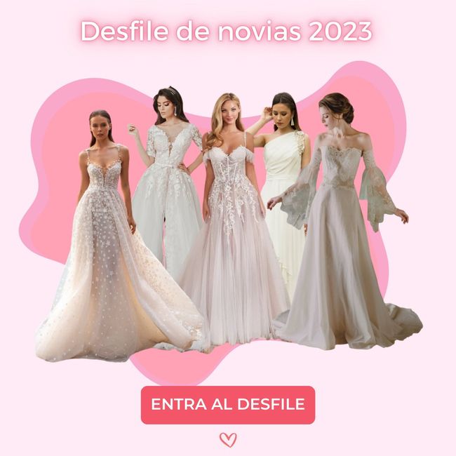 Desfile de novias 2023: ¡Descubre tu look de ensueño! 2