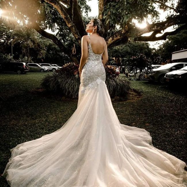 La cola de tu vestido de novia: ¿Cómo la prefieres? 5