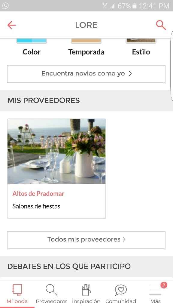 ¿Encontraste tus proveedores en matrimonio.com.co? - 1