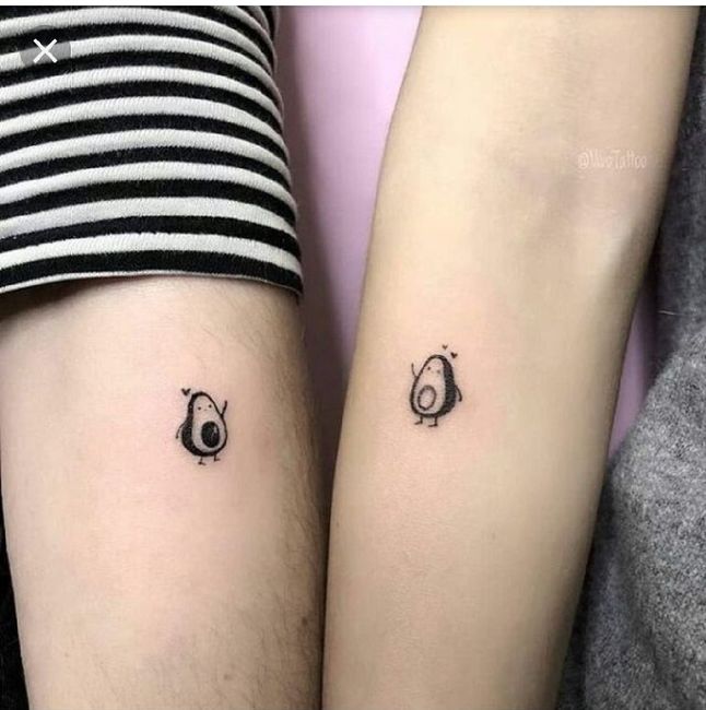 Tatuajes en pareja: ¿Quién dijo yo? 6