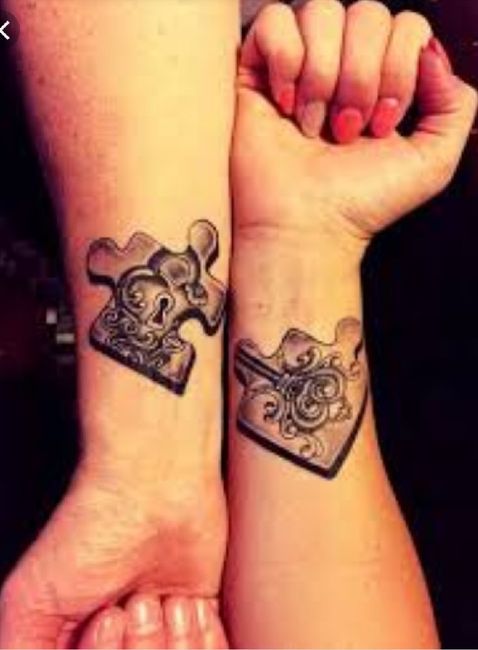 Tatuajes en pareja: ¿Quién dijo yo? 9