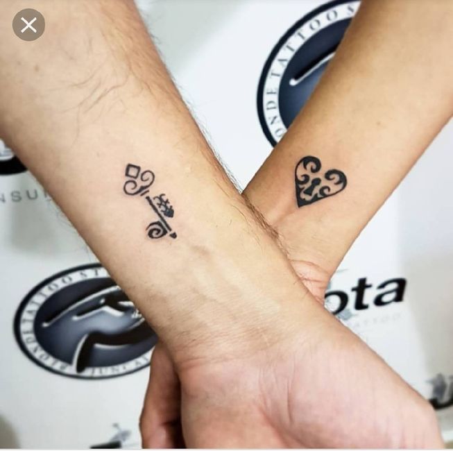 Tatuajes en pareja: ¿Quién dijo yo? 12