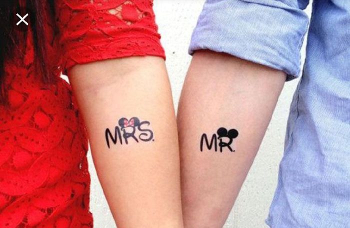 Tatuajes en pareja: ¿Quién dijo yo? 13