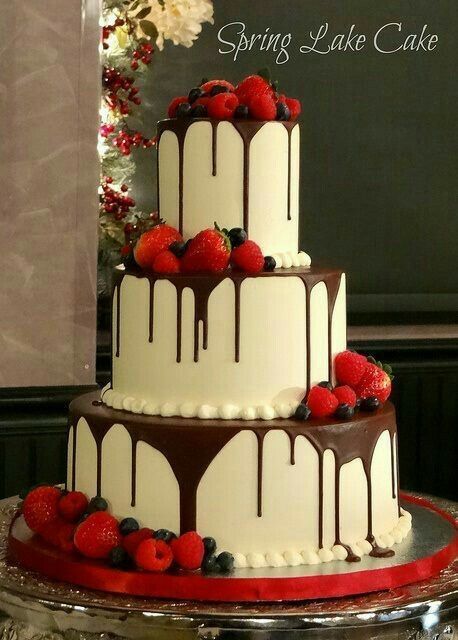 Pastel de bodas-fresas y chocolate!! - 7
