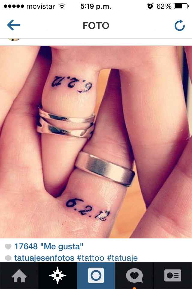 ¿tienes un tatuaje con tu pareja? - 1