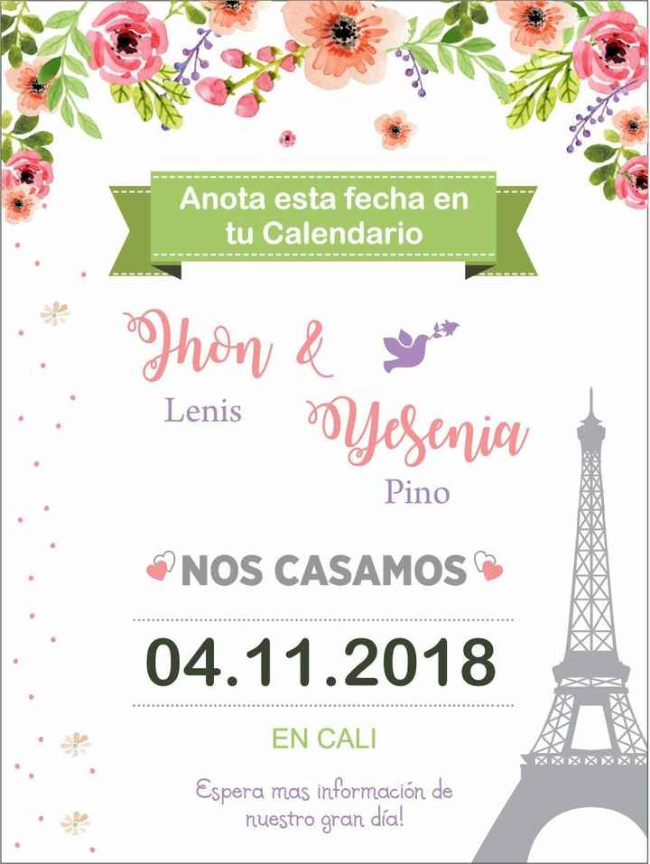 Save date