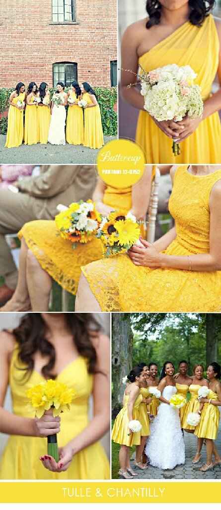  10 Colores para los vestidos de las madrinas de 2016/2017 - 6