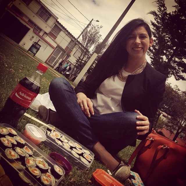 Sushi al parque!