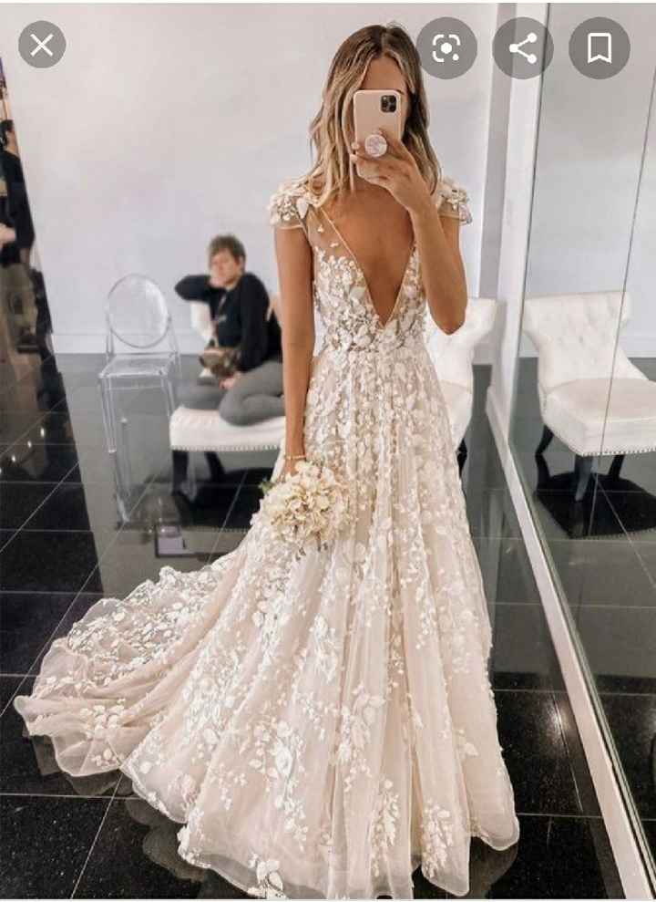 El vestido de novia con tu nombre 🌈 - 1