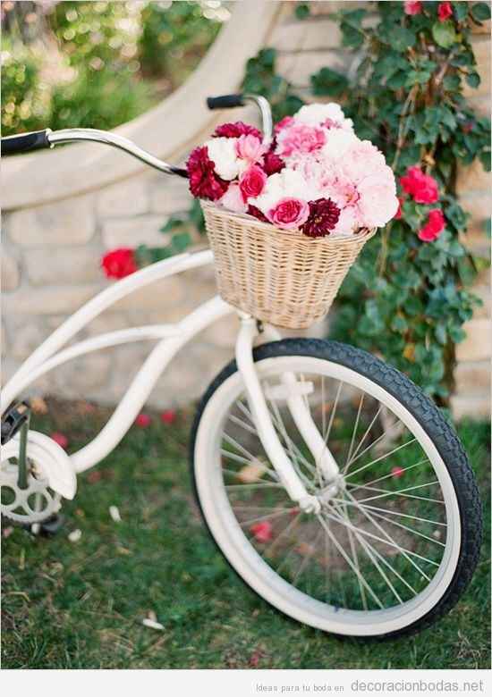 Bonita bici para decoración :)