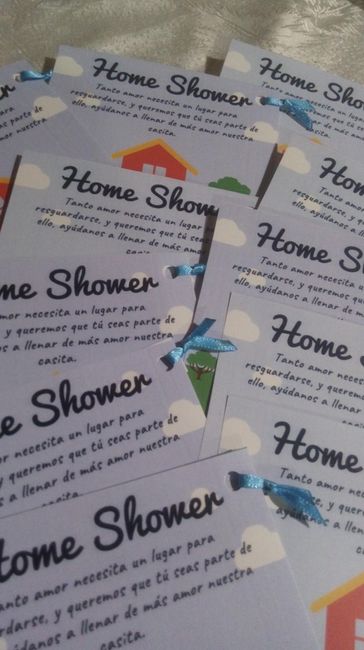 Finalmente, las invitaciones del Home Shower! 1