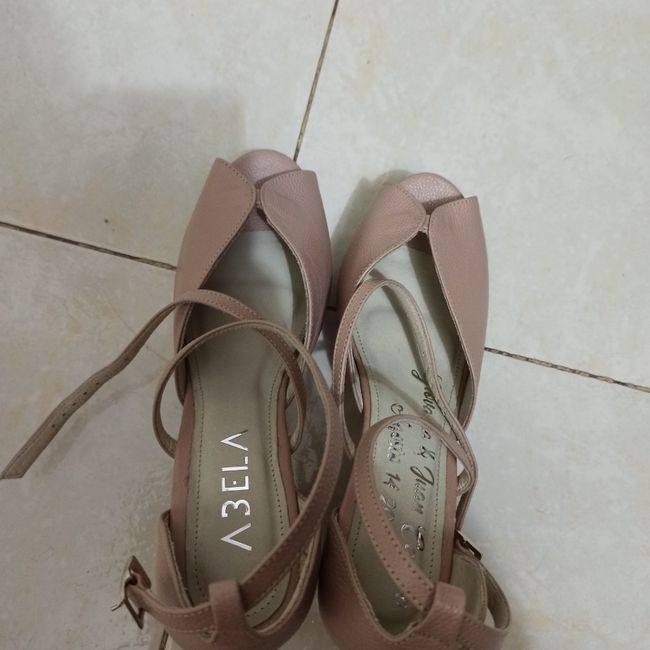 Mis zapatos de novia 😍 2