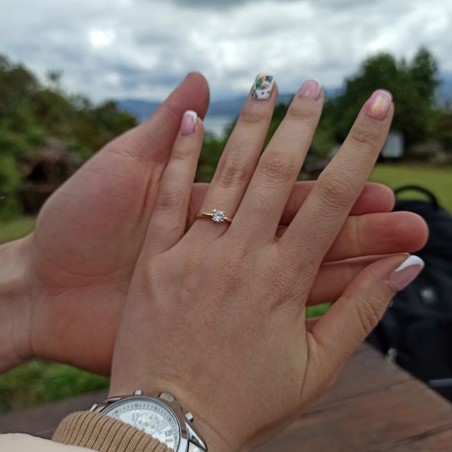 ¿De qué color es la piedra de tu anillo de compromiso? 💍 4