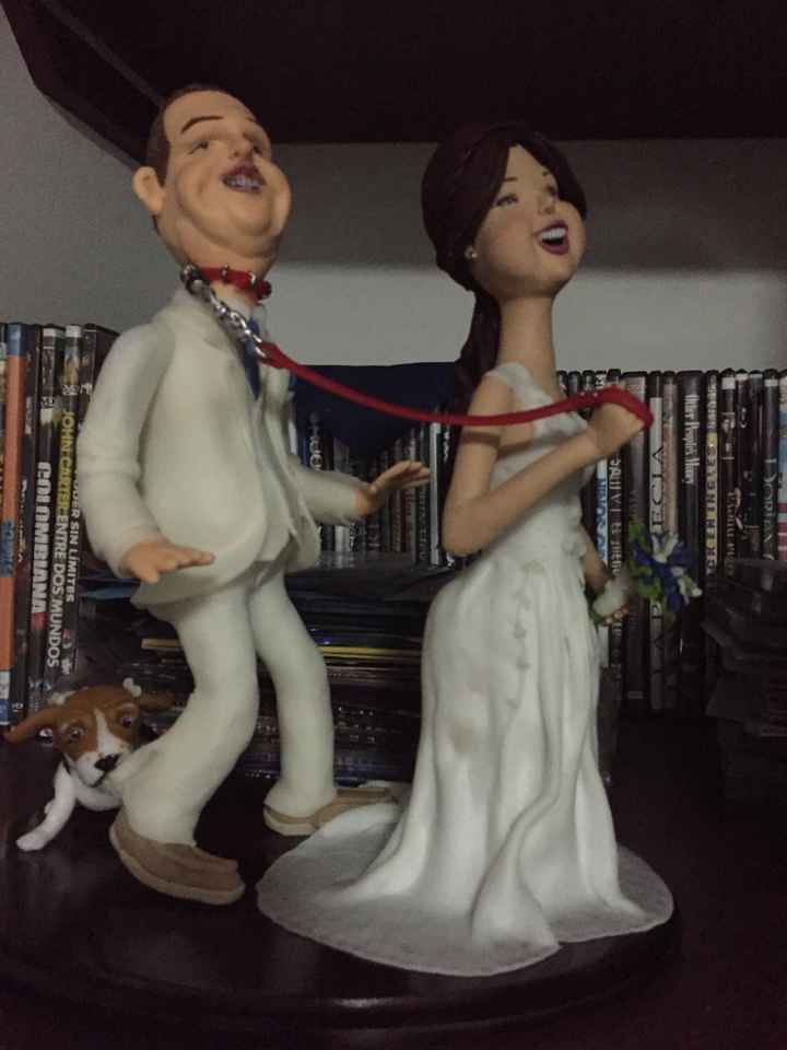 Figuritas para el pastel de matrimonio - 1