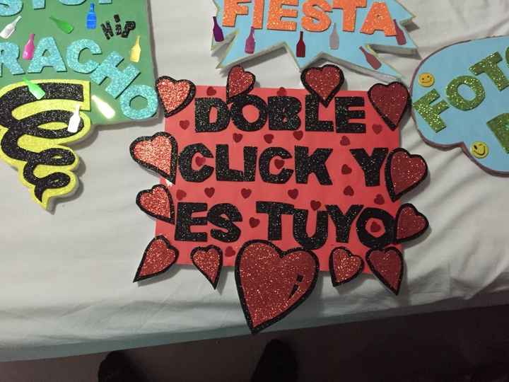 Como hacer carteles para boda - 4