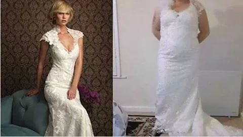 Vestidos de novia comprados por internet - 5