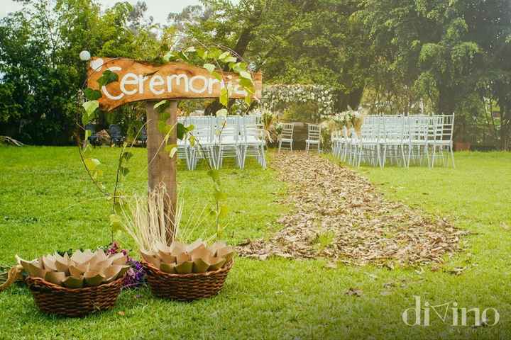 Ideas boda aire libre - 4