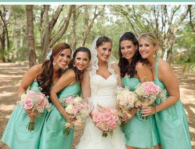 Decoración de boda rosa y verde menta - Boda elegante y alegre 10