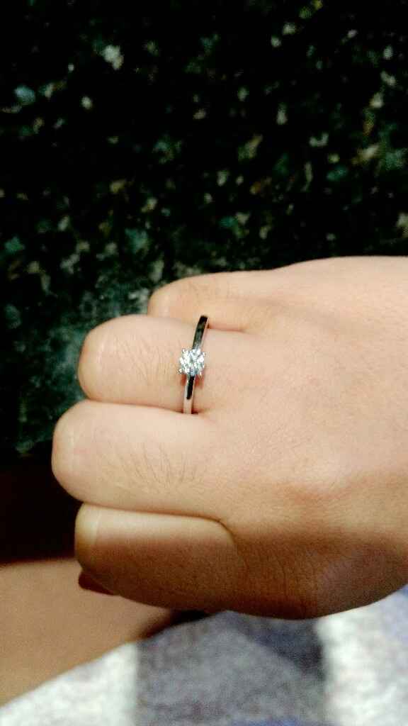 Tengo mi anillo de compromisso!!! - 2