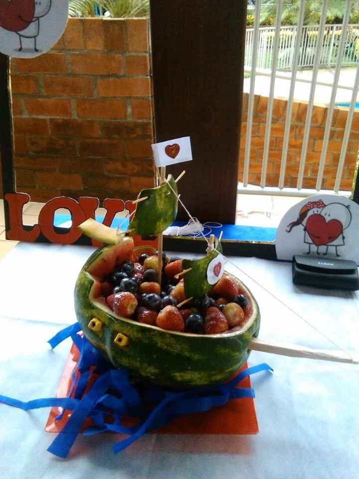 Barco de frutas