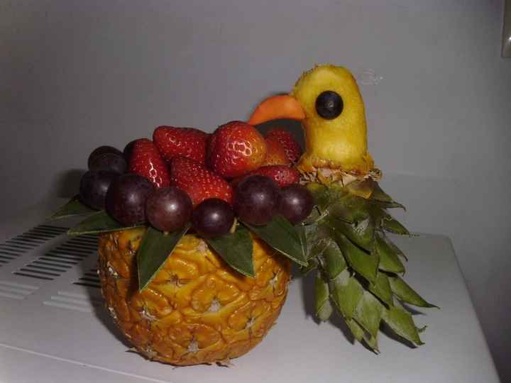Pajarito de frutas