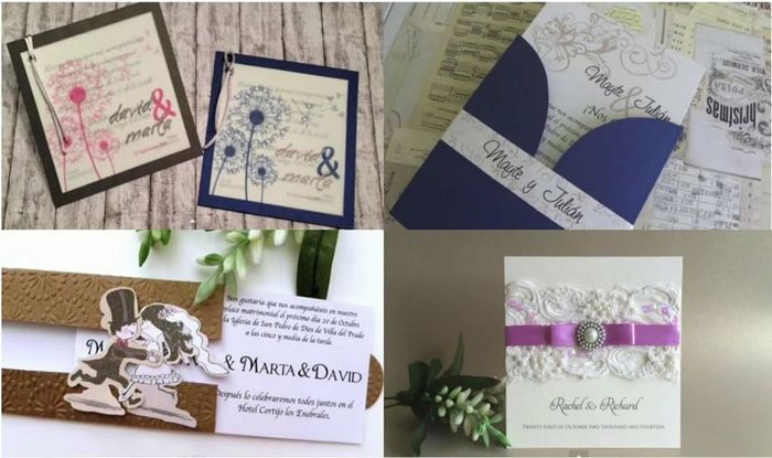 Ideas para las invitaciones 4