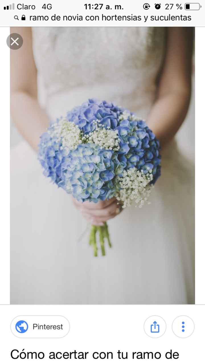 Ramo de novia con hortensias!! - 2