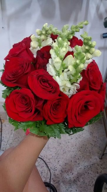 Bouquet de novia en color rojo! - 1