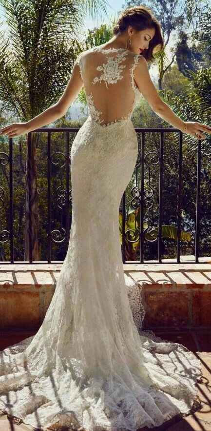 Vestido de novia .. el diseño en la espalda - 1