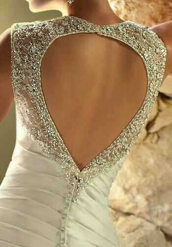 Vestido de novia .. el diseño en la espalda - 5