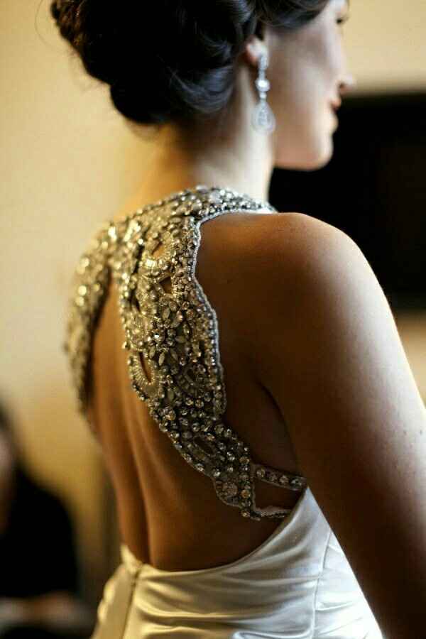 Vestido de novia .. el diseño en la espalda - 7