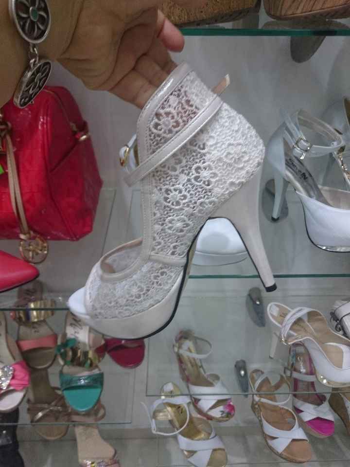 zapato de novia