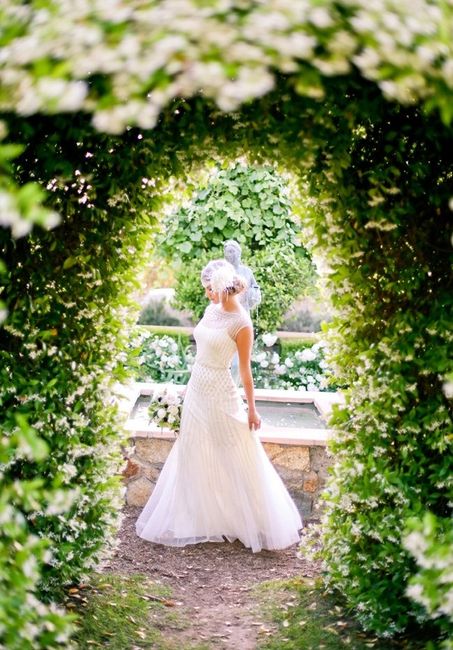 Vestido de novia años 20