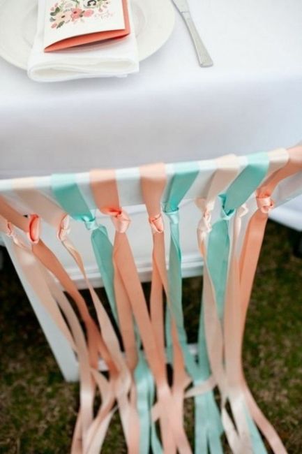 15 ideas para decorar tus sillas con cintas (fácil y económico) 2