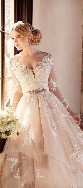 Long slevees wedding dresses 3