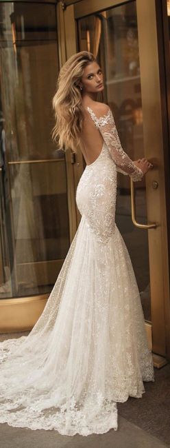 Long slevees wedding dresses 6